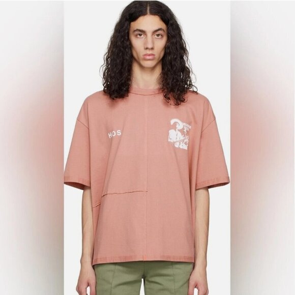 Head of State Other - Head of State Underground Spiritual Logo Graphic Tee Heavyweight in Dusty Pink